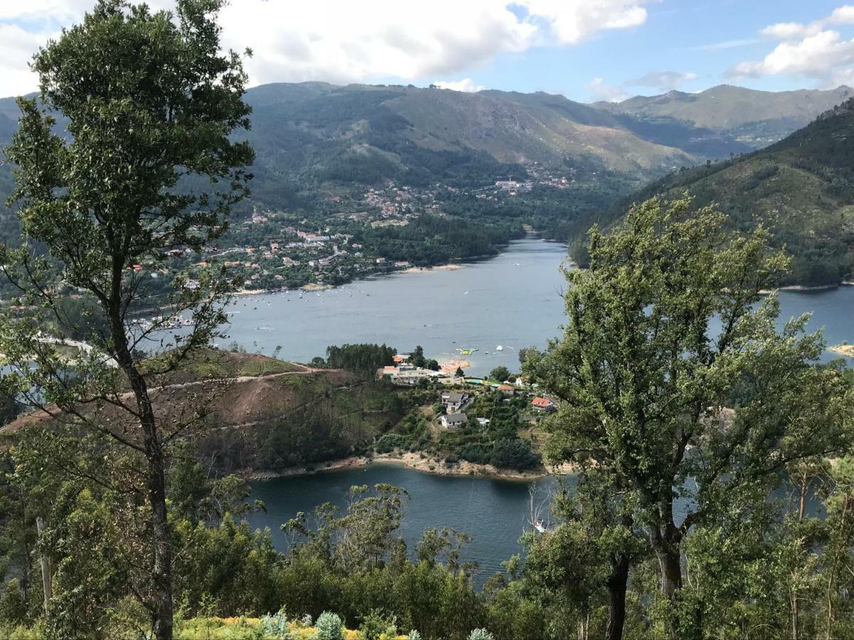 제어스 Casa De Casarelhos - Vistas Rio, Campo E Montanha - Lareira 아파트 외부 사진